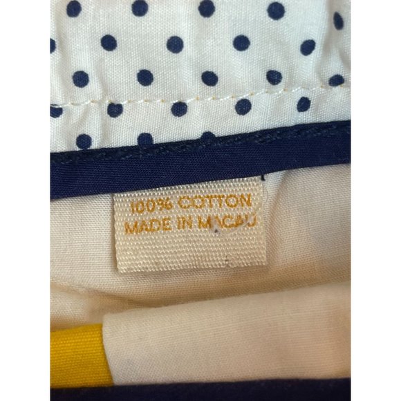 J. Crew Womens Chino Shorts City Fit Classic Twill 100% Cotton Yellow Size 0 - Picture 8 of 8